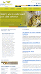Mobile Screenshot of animalbehaviorclinic.net